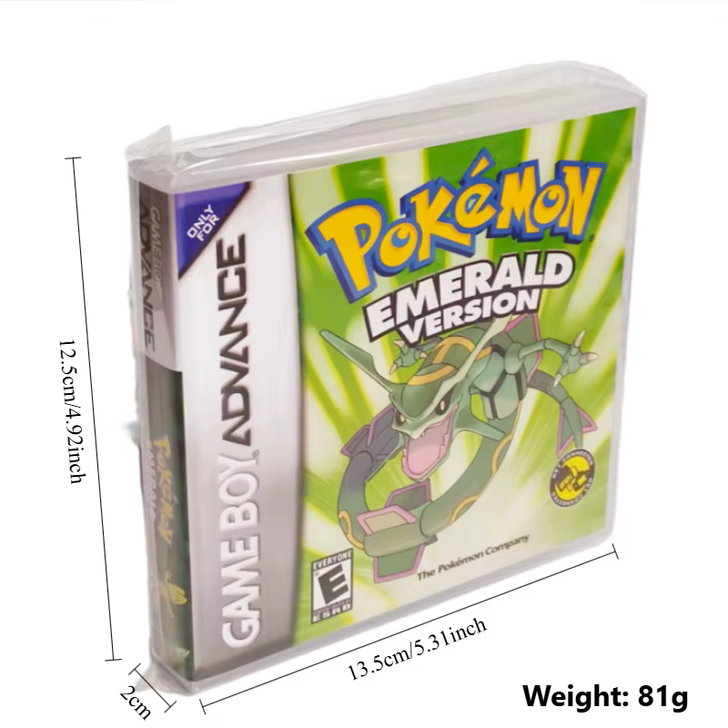 Cartouche de jeu vidéo 32 bits Pokemon USA pour console