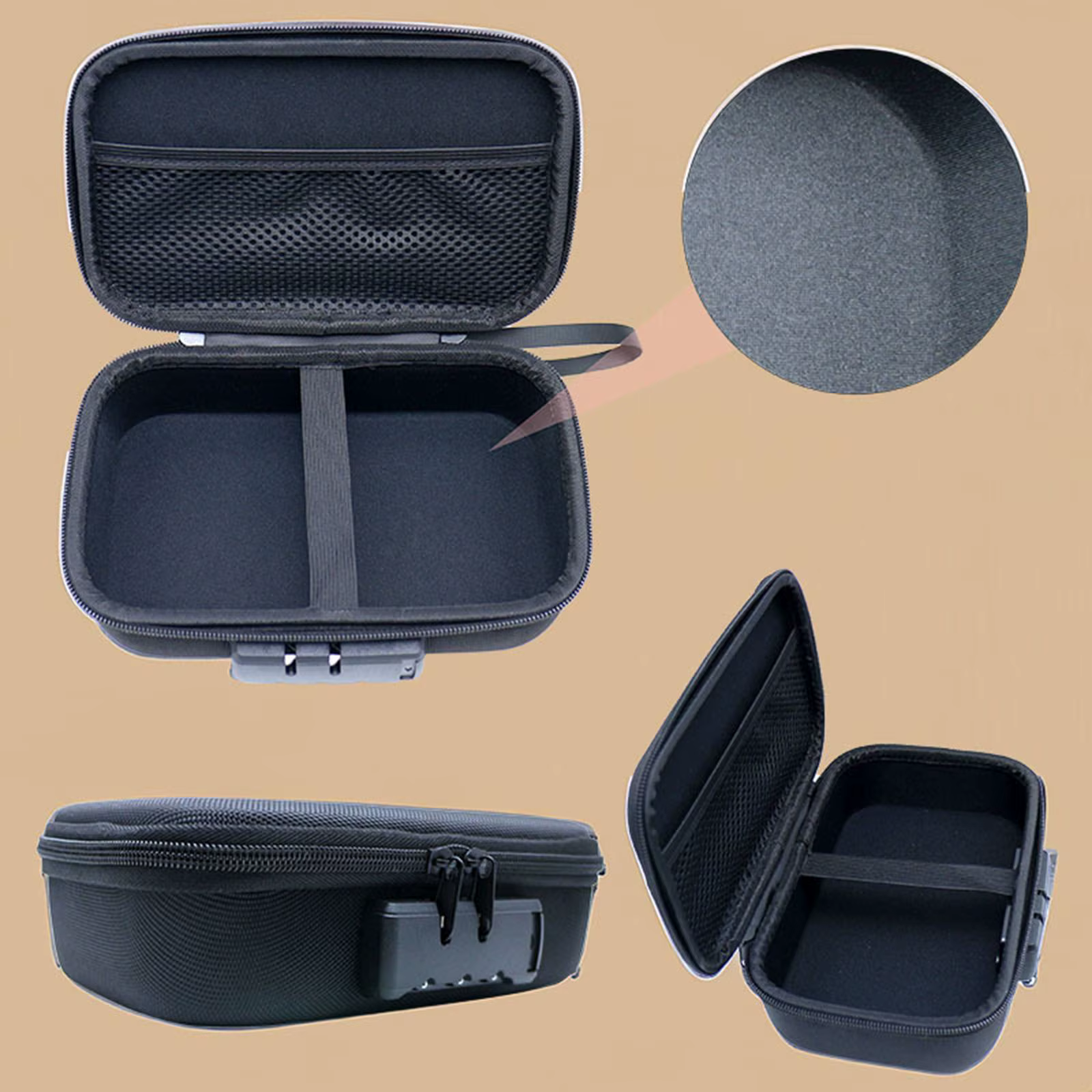 Boîte de rangement portable verrouillable