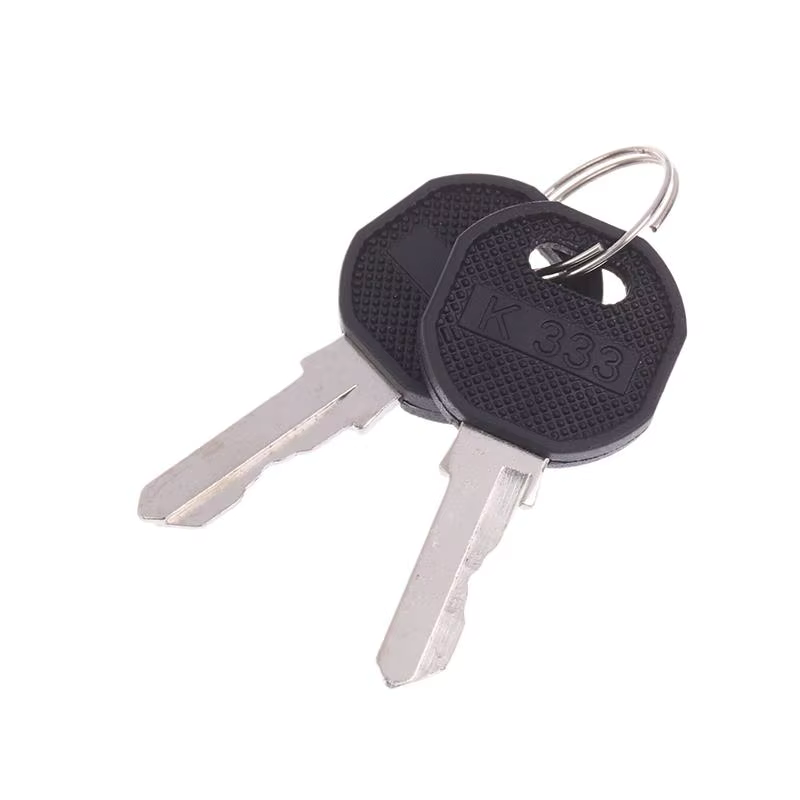 2 pièces K333 clés clé de casier de caravane pour Emka EK333 Elddis clé