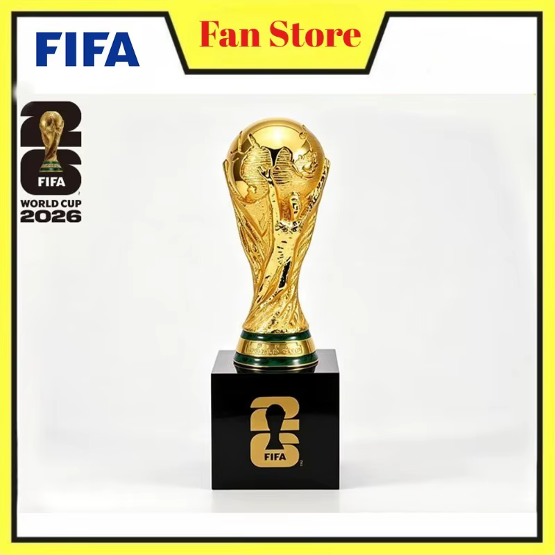 Réplique du trophée Jules Rimet doré officiel FIFA Coupe du Monde 2026