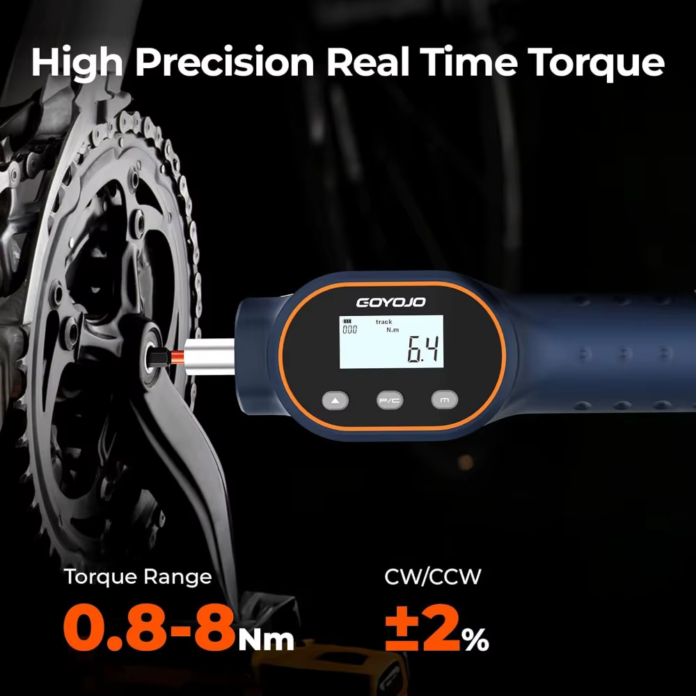 Tournevis dynamométrique numérique 7.08-70.8 lbs