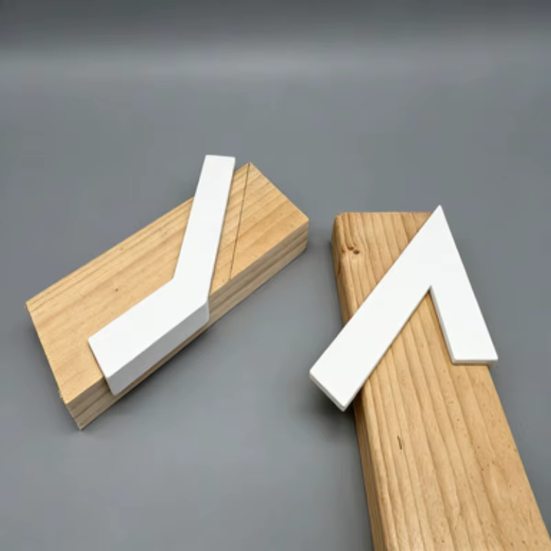 2 pièces – Guide d'angle 3D imprimé pour le travail du bois