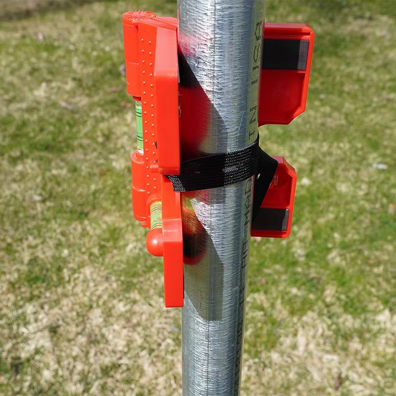Niveau de colonne magnétique pliable réglable