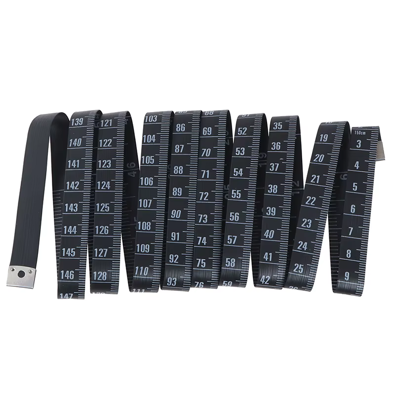 Ruban à mesurer de couture de tailleur, règle souple, mètre, 1.5m