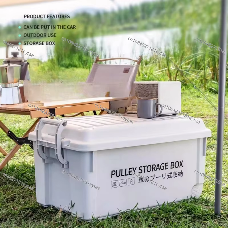 Boîte de rangement pour le camping en plein air