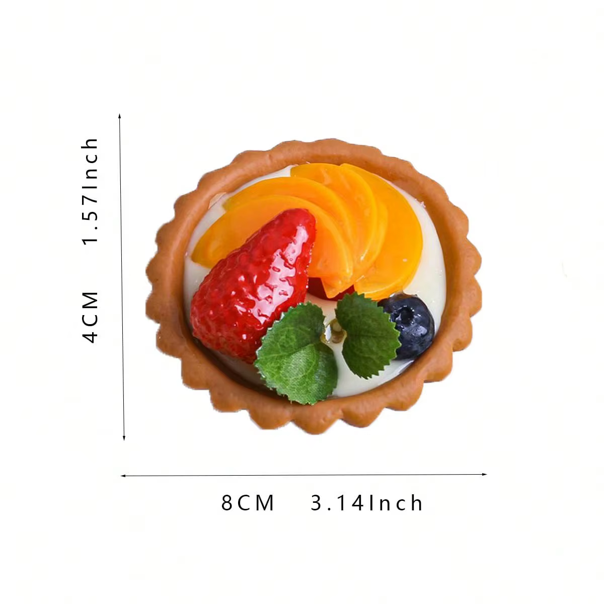 1 pièces Simulation tarte alimentaire européenne portugais