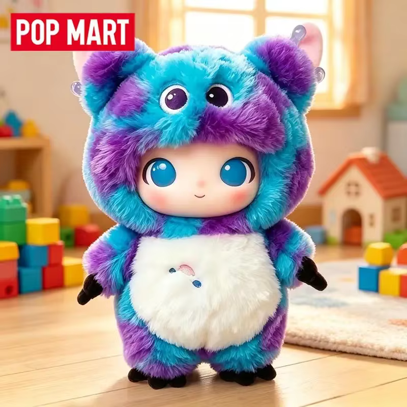 POP MART DIMOO WORLD Série PIXAR Pendentif en vinyle et peluche Boîte mystère authentique