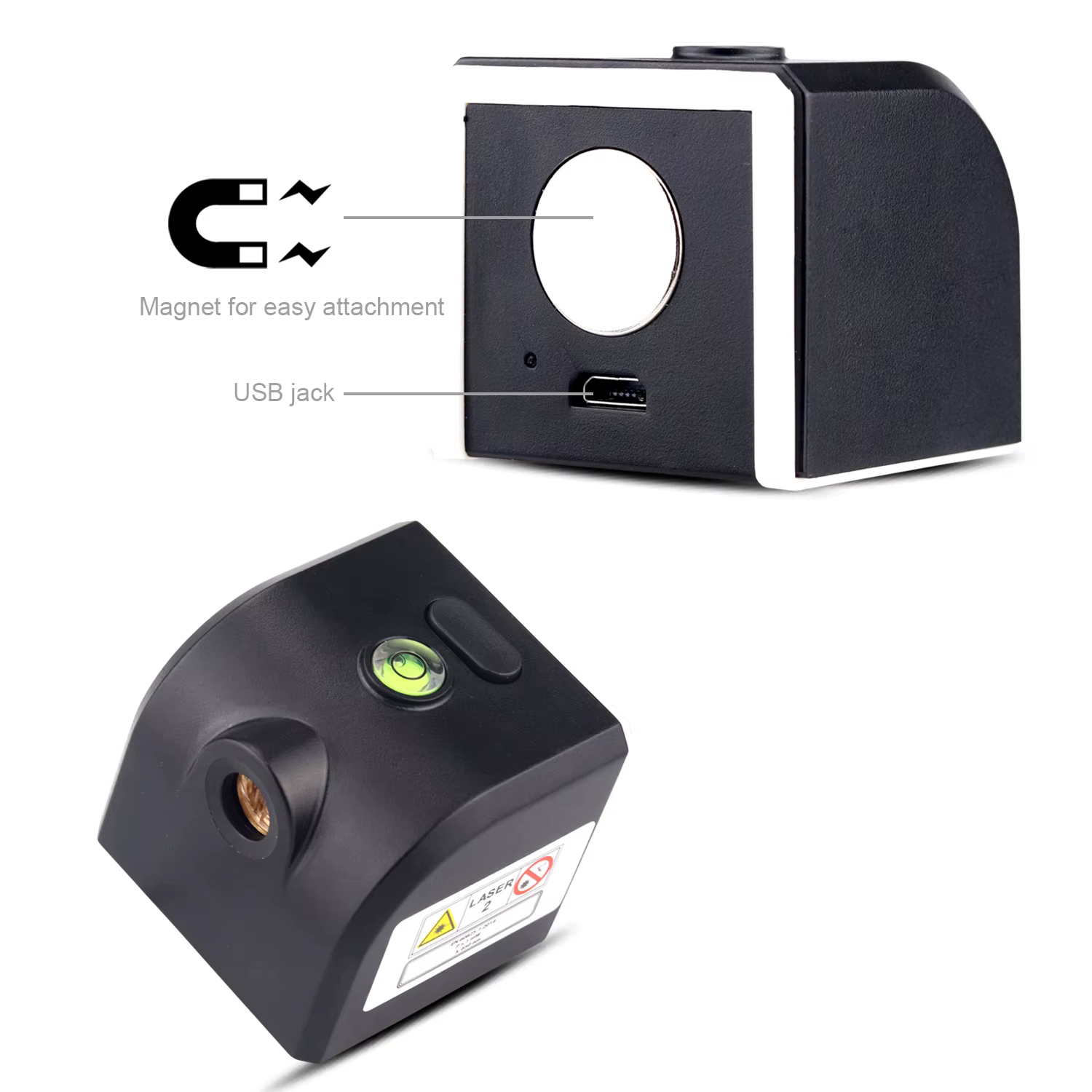 Mini compteur de niveaux Laser rouge croisé Portable