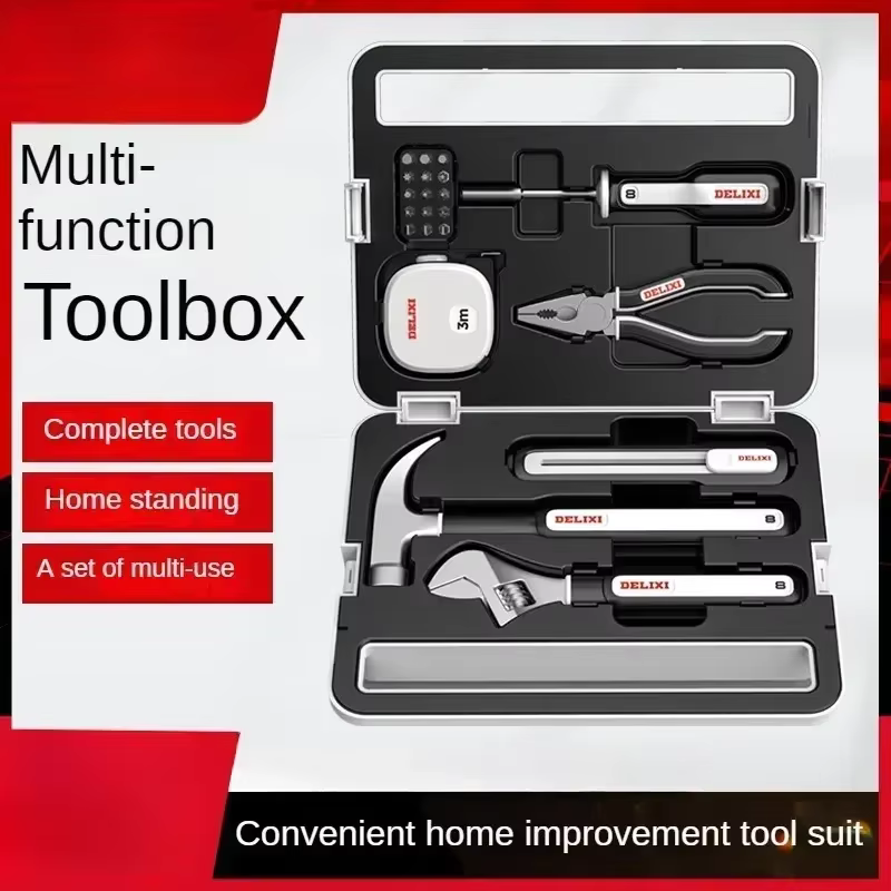 Coffret à outils domestique et automobile multifonctionnel de luxe A