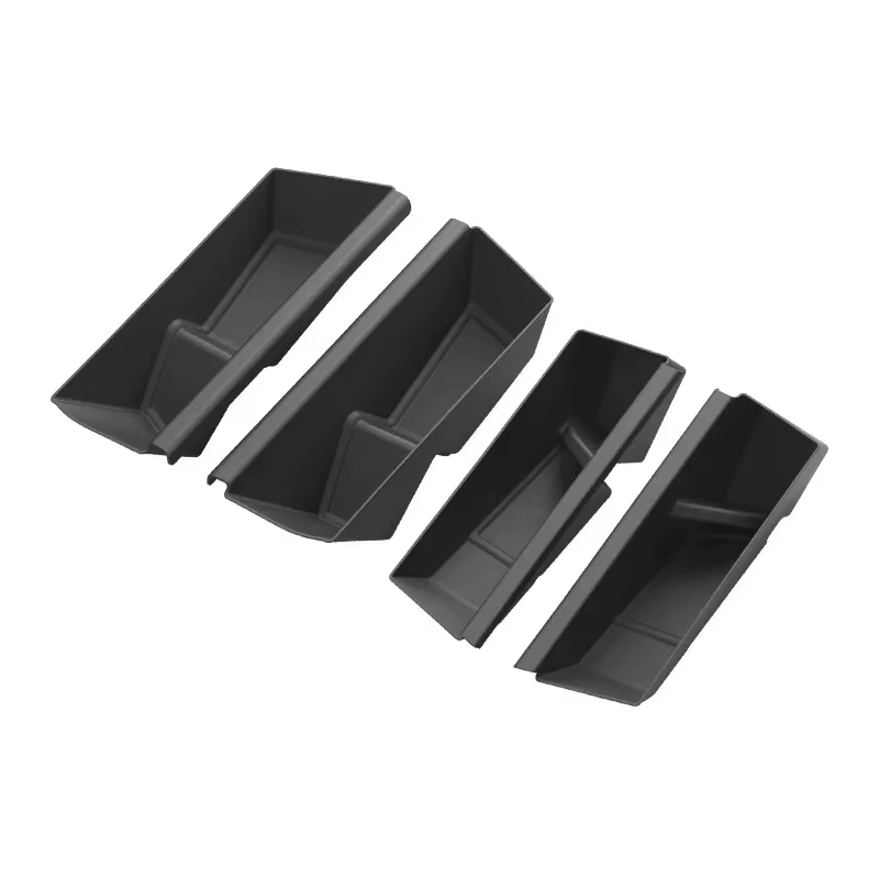 Boîte de rangement latérale pour porte avant Tesla Cybertruck 2026, organiseur de rangement TPE, plateau pour accoudoir de porte, porte-parapluie, boîte à déchets, accessoires de voiture