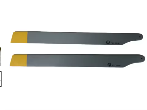 FlyWing Bell 206 UH1 RC hélicoptère hélices originales accessoire lame principale pièces de rechange accessoires