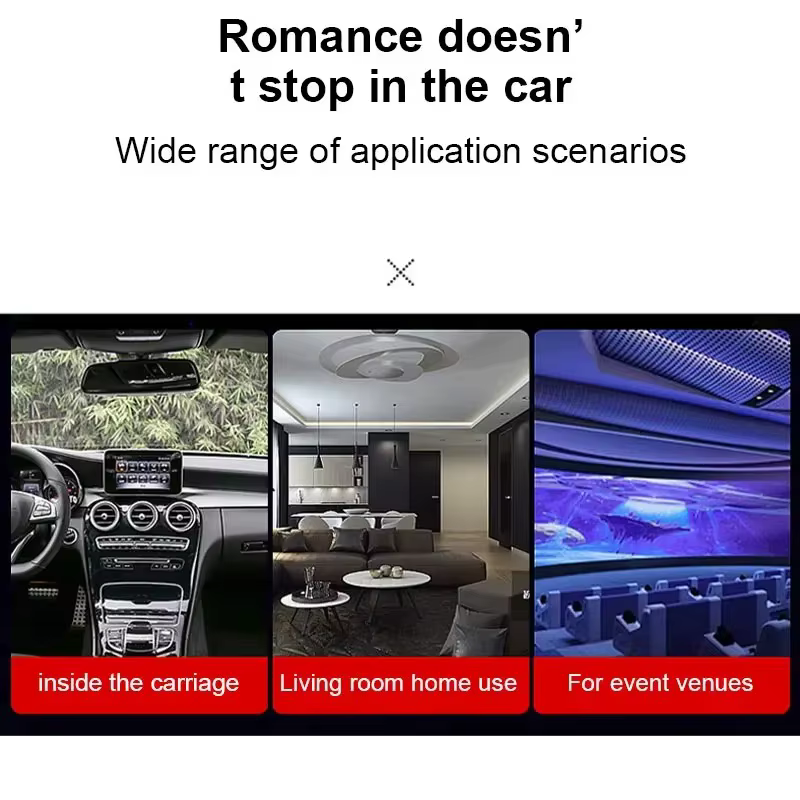 Projecteur LED romantique ciel étoilé