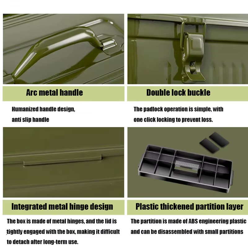 Boîte à outils de quincaillerie multifonctionnelle