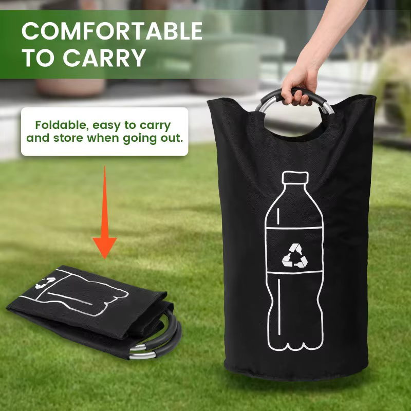 Sac de rangement pliable grande capacité pour bouteilles de boissons