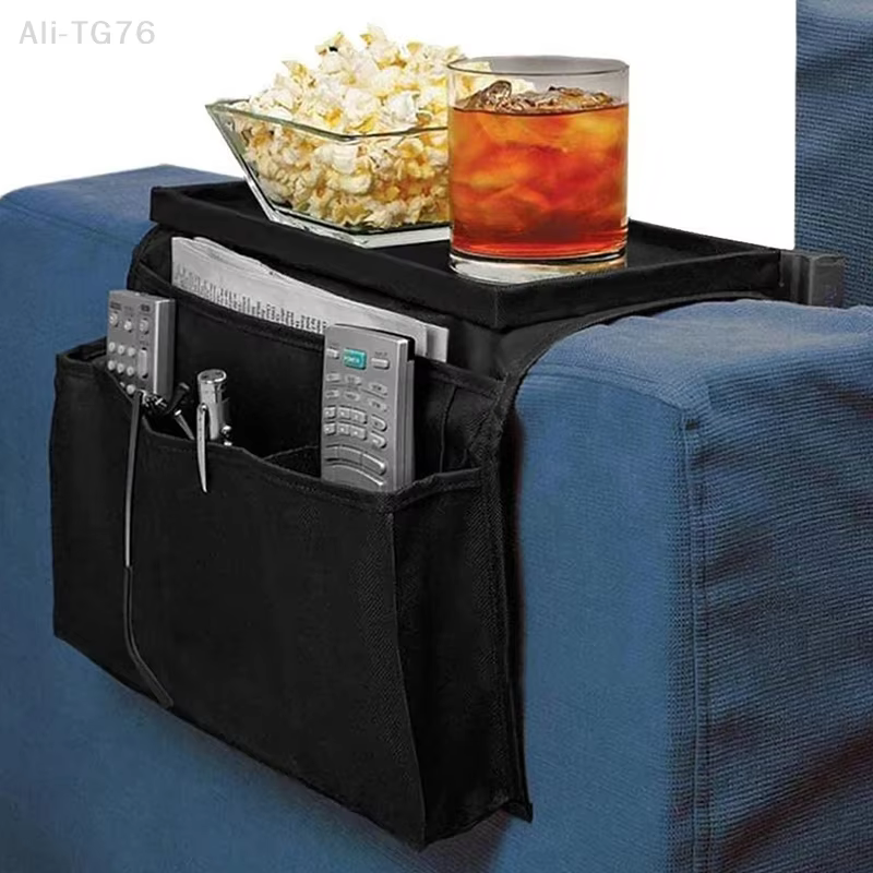 Sac de rangement pour canapé, sac de rangement suspendu pour accoudoir de canapé, sac de rangement pour télécommande, sac de rangement pour la maison