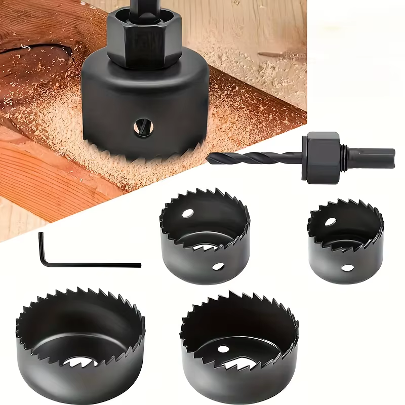 Kit de scie cloche en acier au carbone Durable