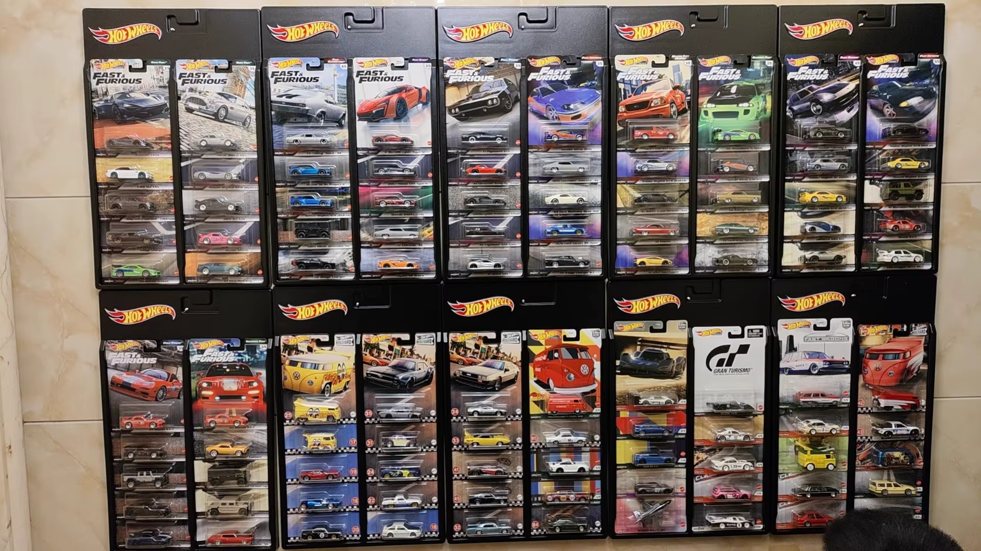 Hot Wheels Culture série 1/64 modèle de voiture stockage suspendu panneau d'affichage PVC chambre ornement pour Hot Wheels jouet d'anniversaire personnalisé