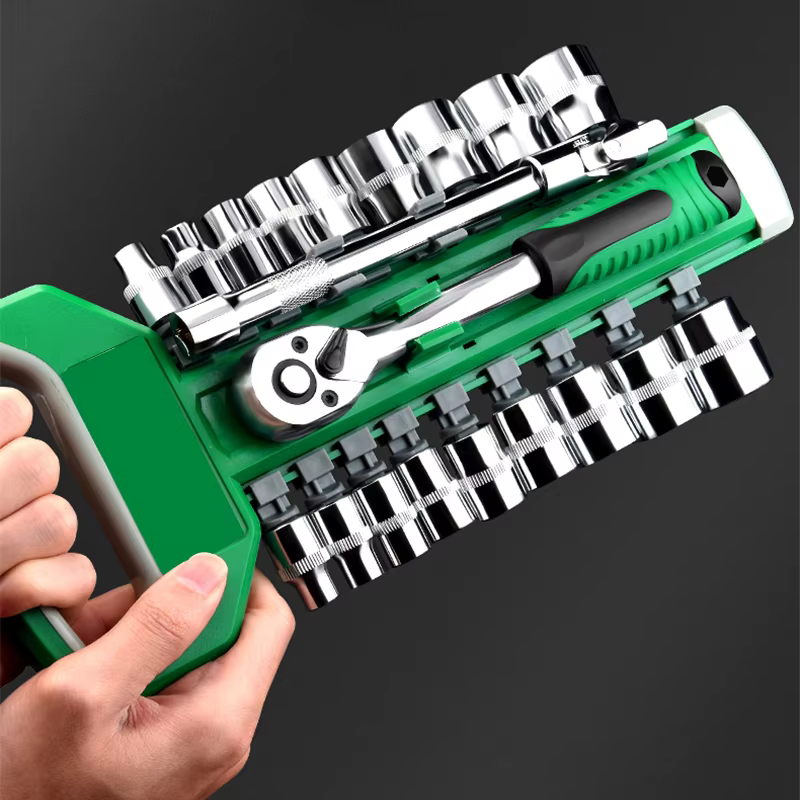 Clé à cliquet CRV 3/8, ensemble d'outils de mécanicien automobile
