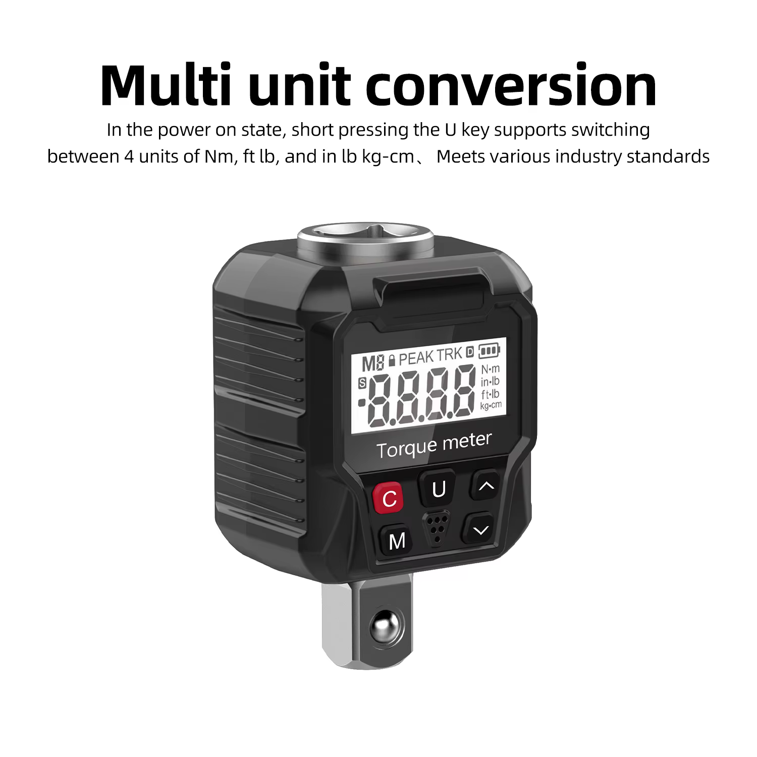Testeur de couple électronique 17-340 N/m avec affichage LED