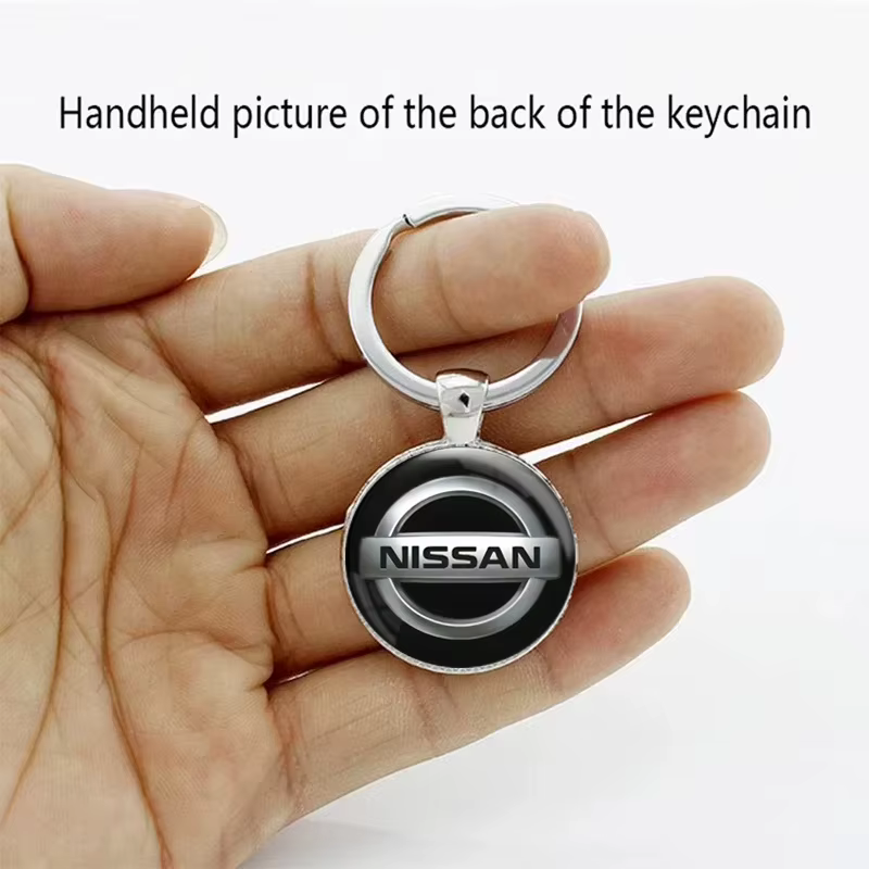 Nouveau porte-clés de voiture 2026 avec logo Nissan pour Sylphy Qashqai J11 Juke GTR Patrol Teana Note Navara X-trail