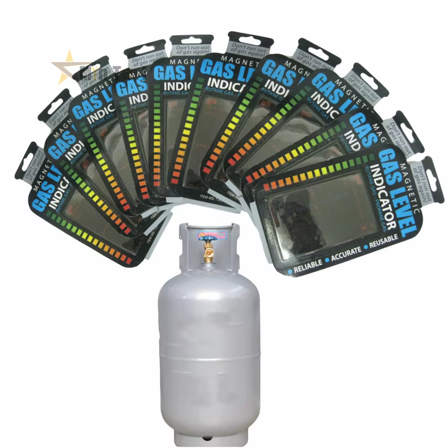 Indicateur de niveau magnétique pour réservoir de gaz GPL (propane, butane), jauge de température pour bouteille de caravane, outil de mesure
