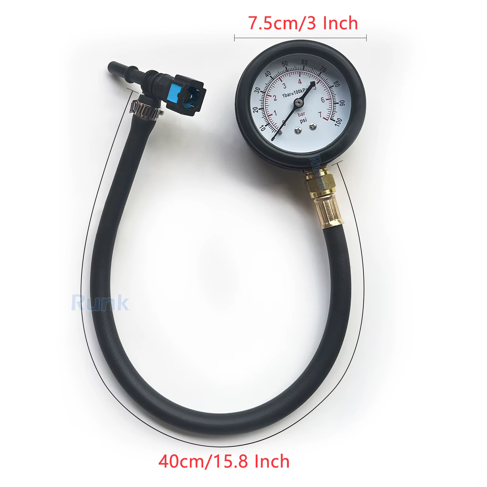 Kit de test de pression de carburant - Manomètre