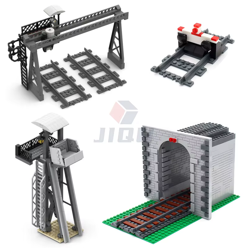 Blocs de construction de barrière ferroviaire