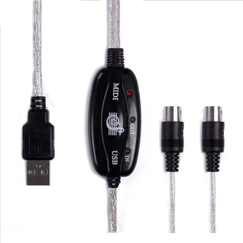 Câble audio pour clavier vers PC, interface USB ACity I, convertisseur de câble, USB IN-OUT