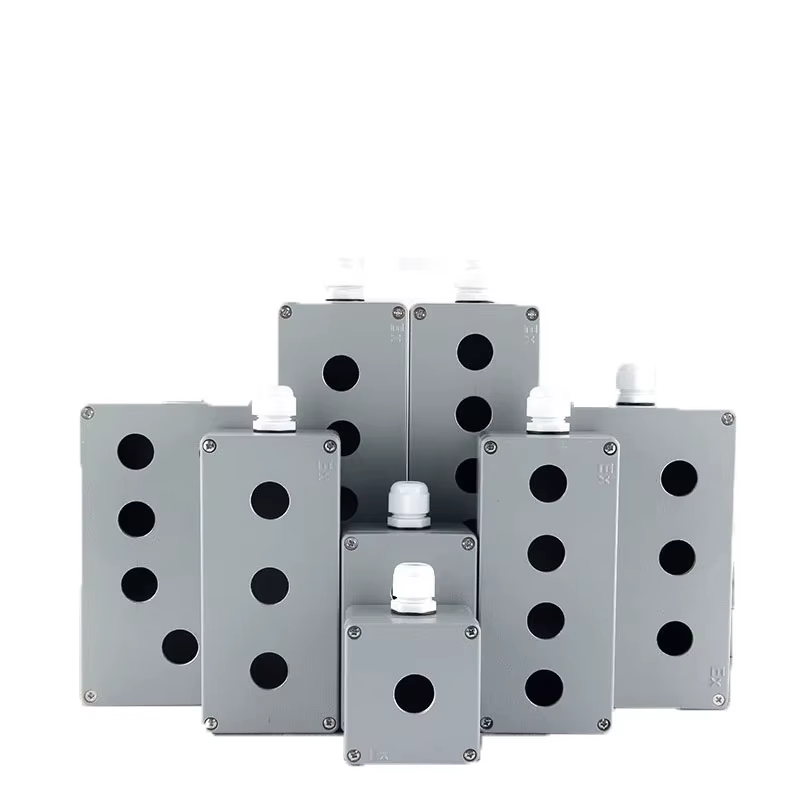 Boîtier à bouton en aluminium moulé de la série FA