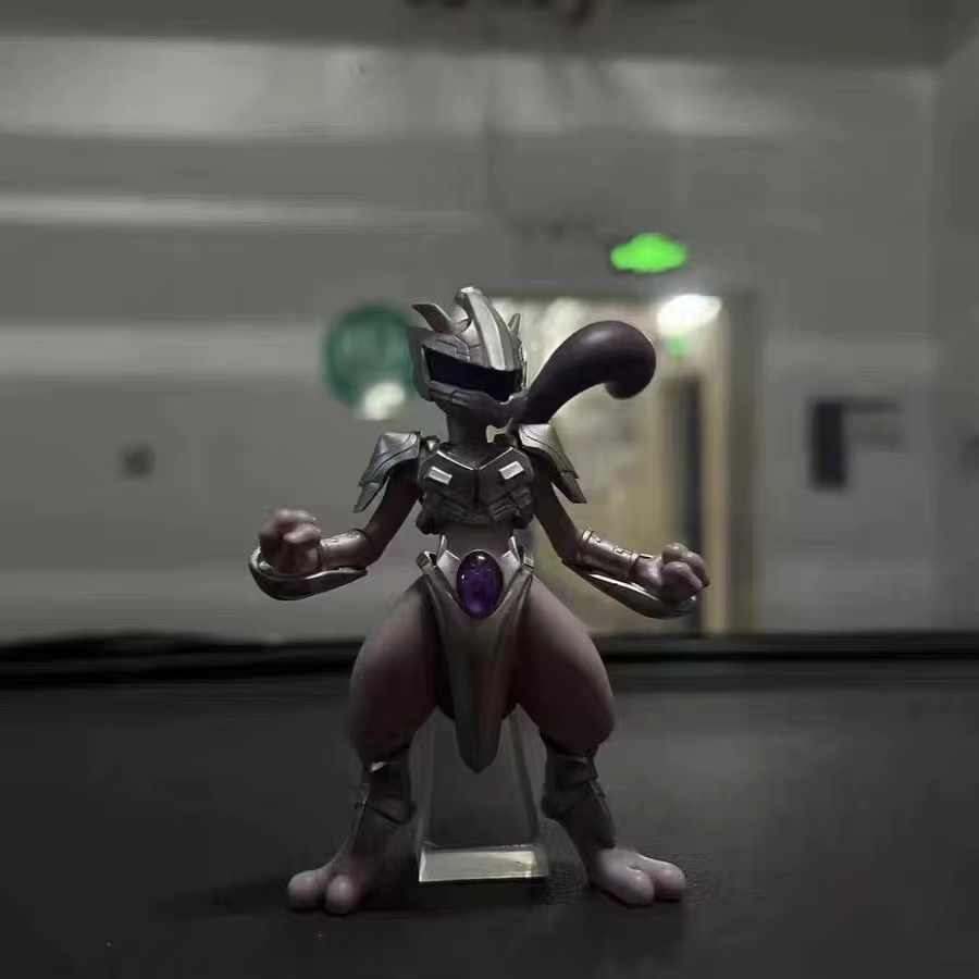 Figurines Pokemon Anime Mew Mewtwo, figurines d'action, Anime légendaire GK, Collection en PVC, modèle périmètre, jouets d'anniversaire
