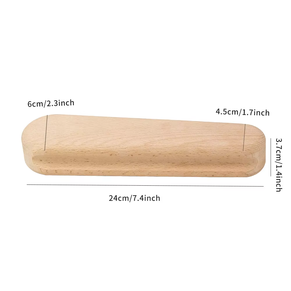 Clapet de tailleurs en bois de hêtre polyvalent, tampon de pressage professionnel Double face pour Quilting, couture, repassage, accessoires en tissu