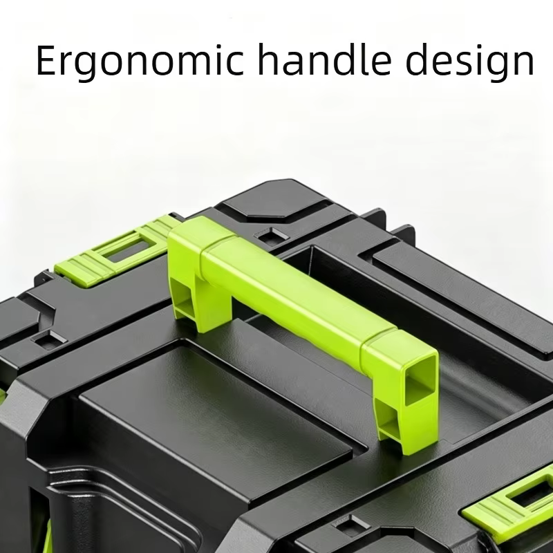Boîte à outils empilable multifonctionnelle