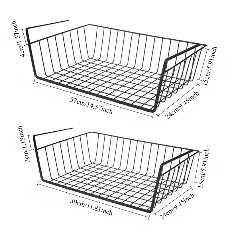 Meilleure vente : Organisateur de rangement en fer pour placard