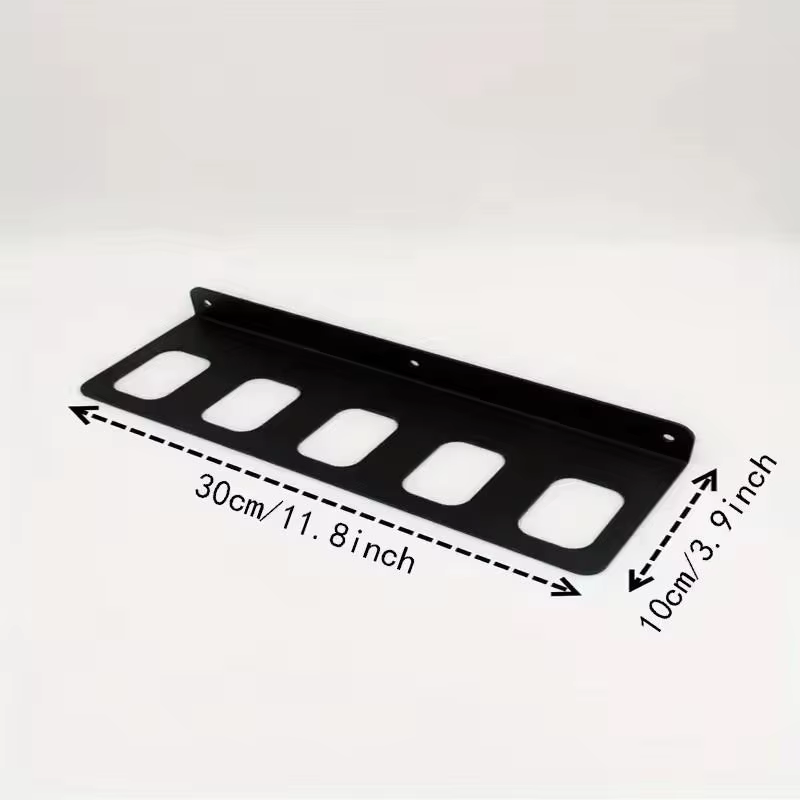 Organisateur d'outils mural en métal pour un rangement efficace du garage