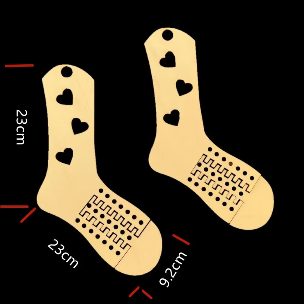 Ensemble de chaussettes en bois