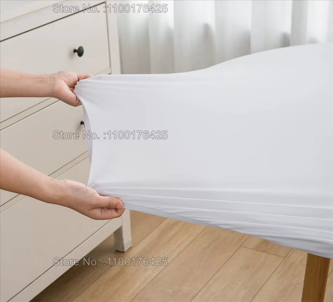 Nappe ronde ajustée personnalisée