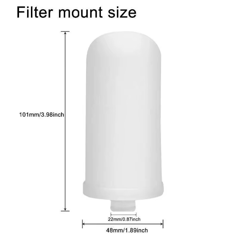 Cartouche filtrante pour robinet d'eau