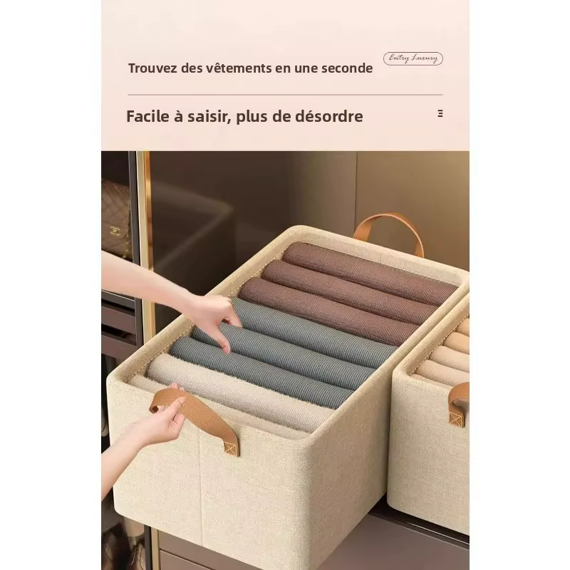 Boîte de rangement domestique