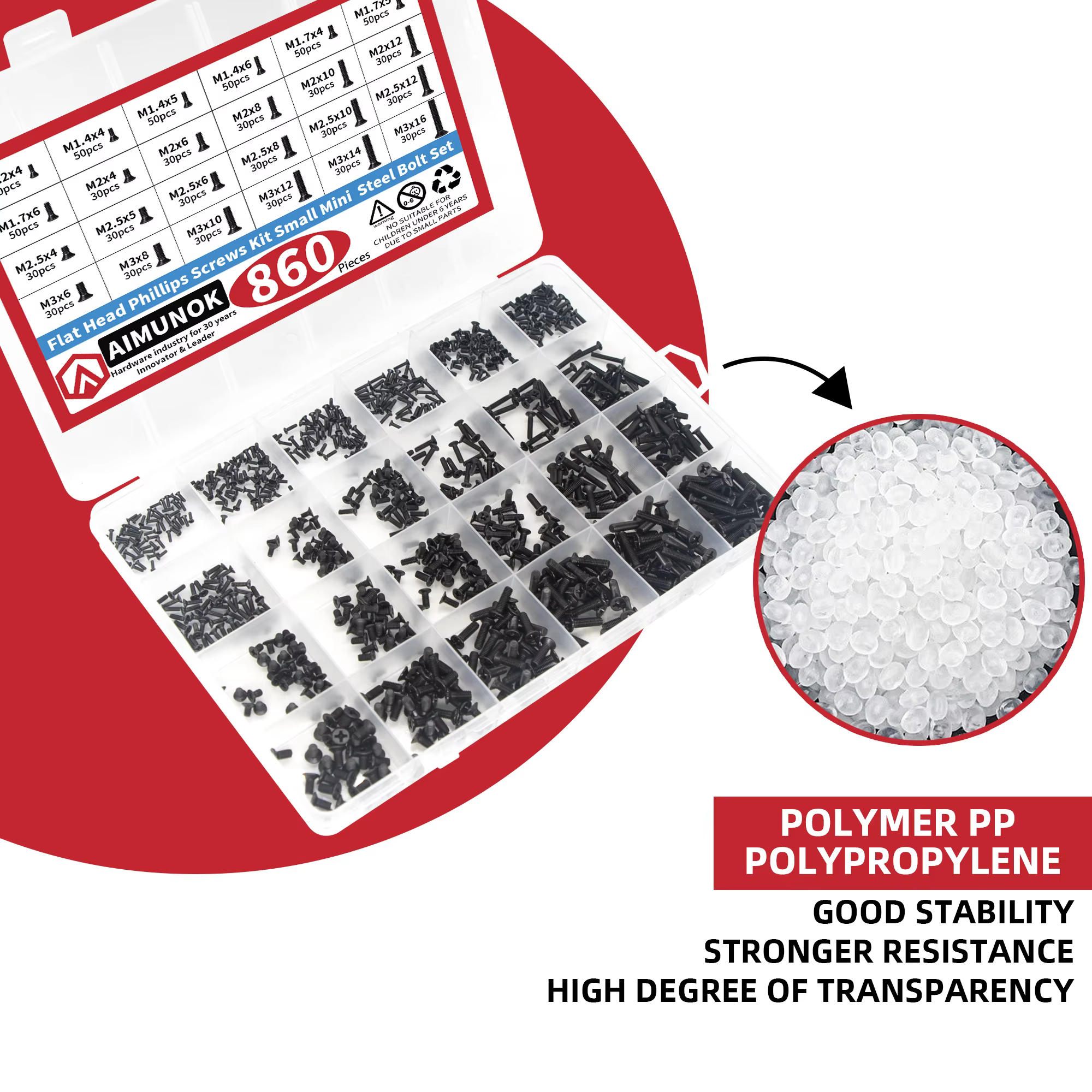 Kit d'assortiment de petites vis pour ordinateur