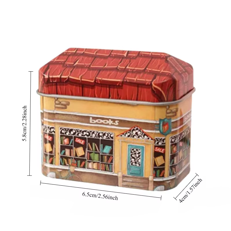 Boîte de rangement de sceau de petite maison pour enfants