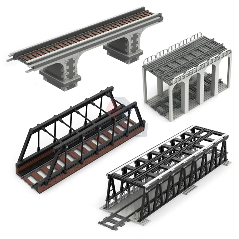 Blocs de construction de barrière ferroviaire