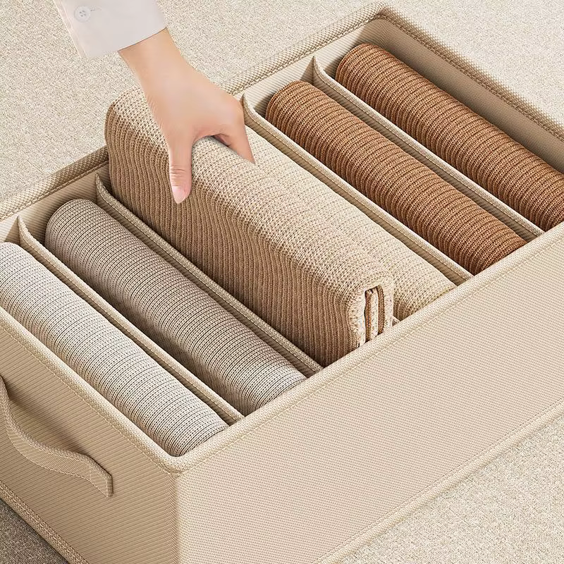 Boîte de rangement à 5 compartiments
