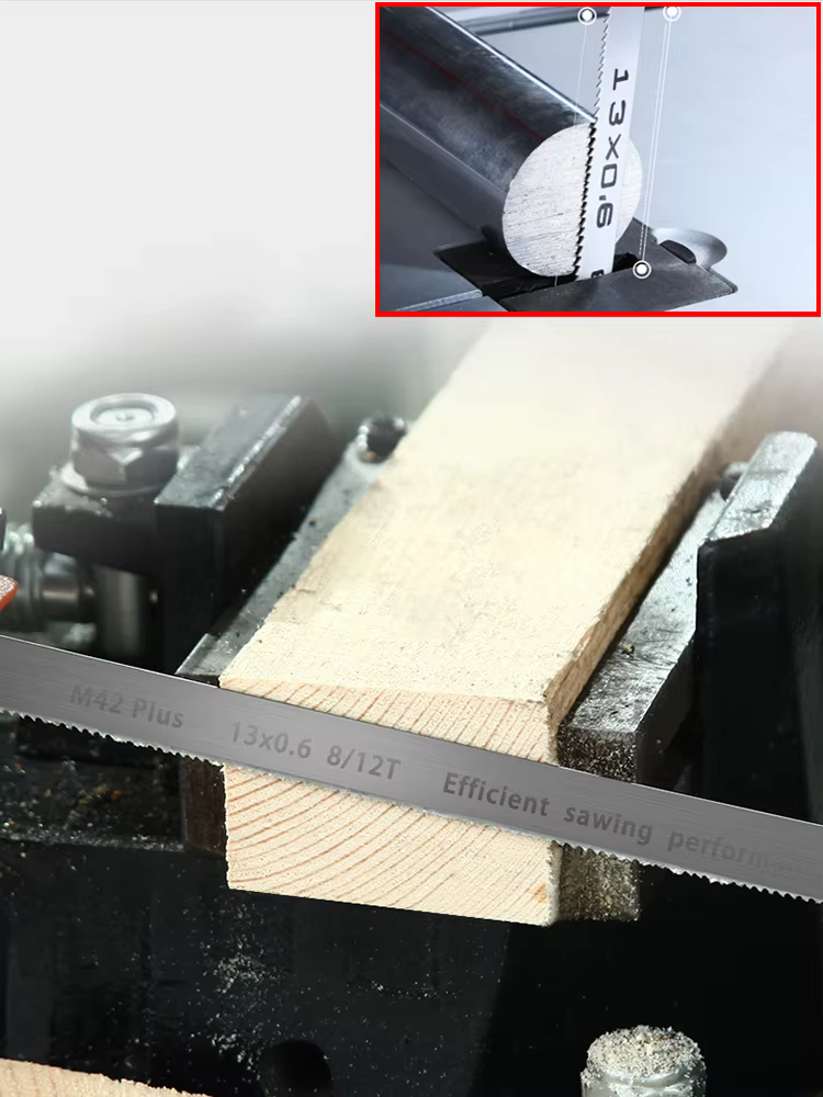 1140 1440 1640mm bimétallique 1/2" lame de scie à ruban. 1735 1840 2160 2215 2240 2750mm