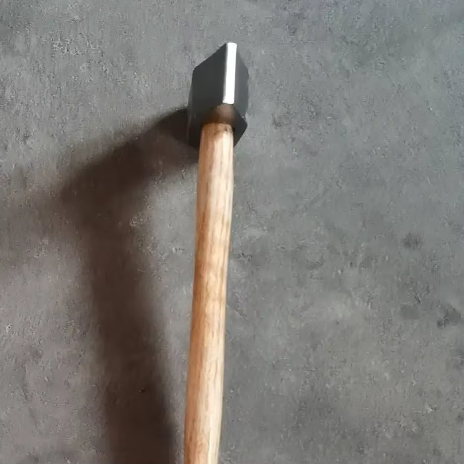 Marteau en pierre Kaishan robuste avec bouche plate pour briser des roches et du béton