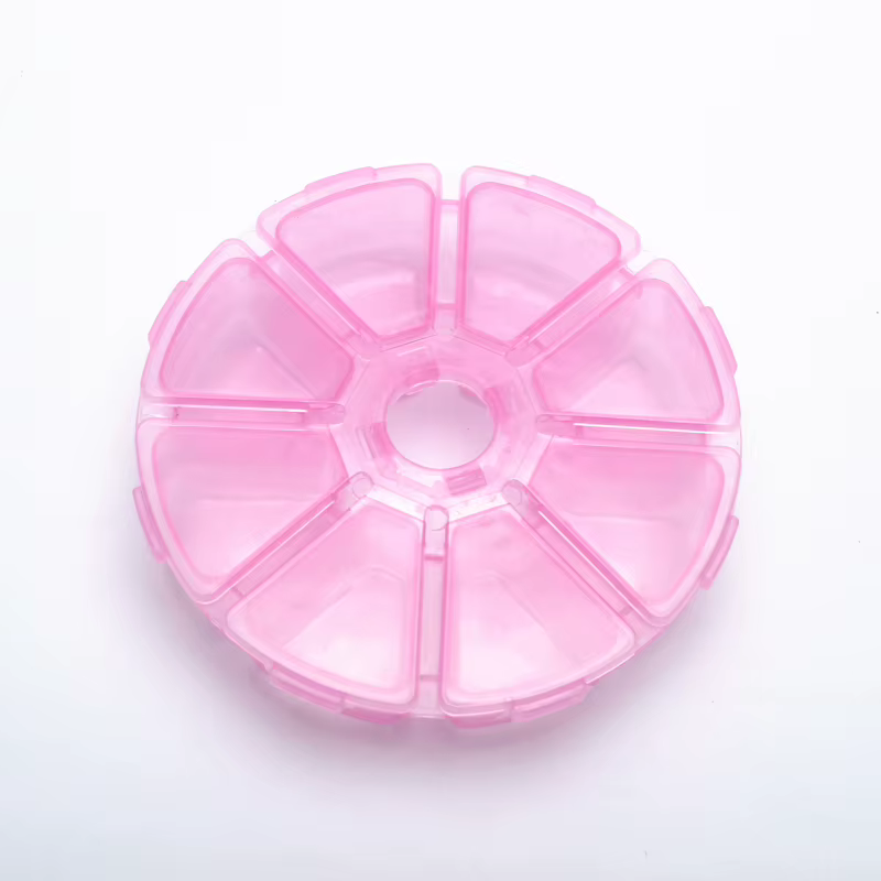 Boîte à outils ronde en plastique