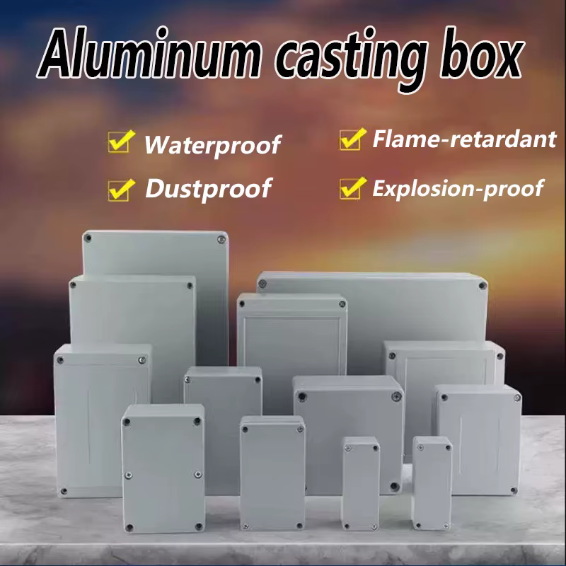 Boîtier de jonction étanche en aluminium moulé