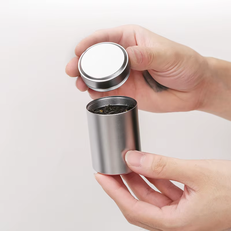 Mini boîte à thé en métal Portable de 70ML