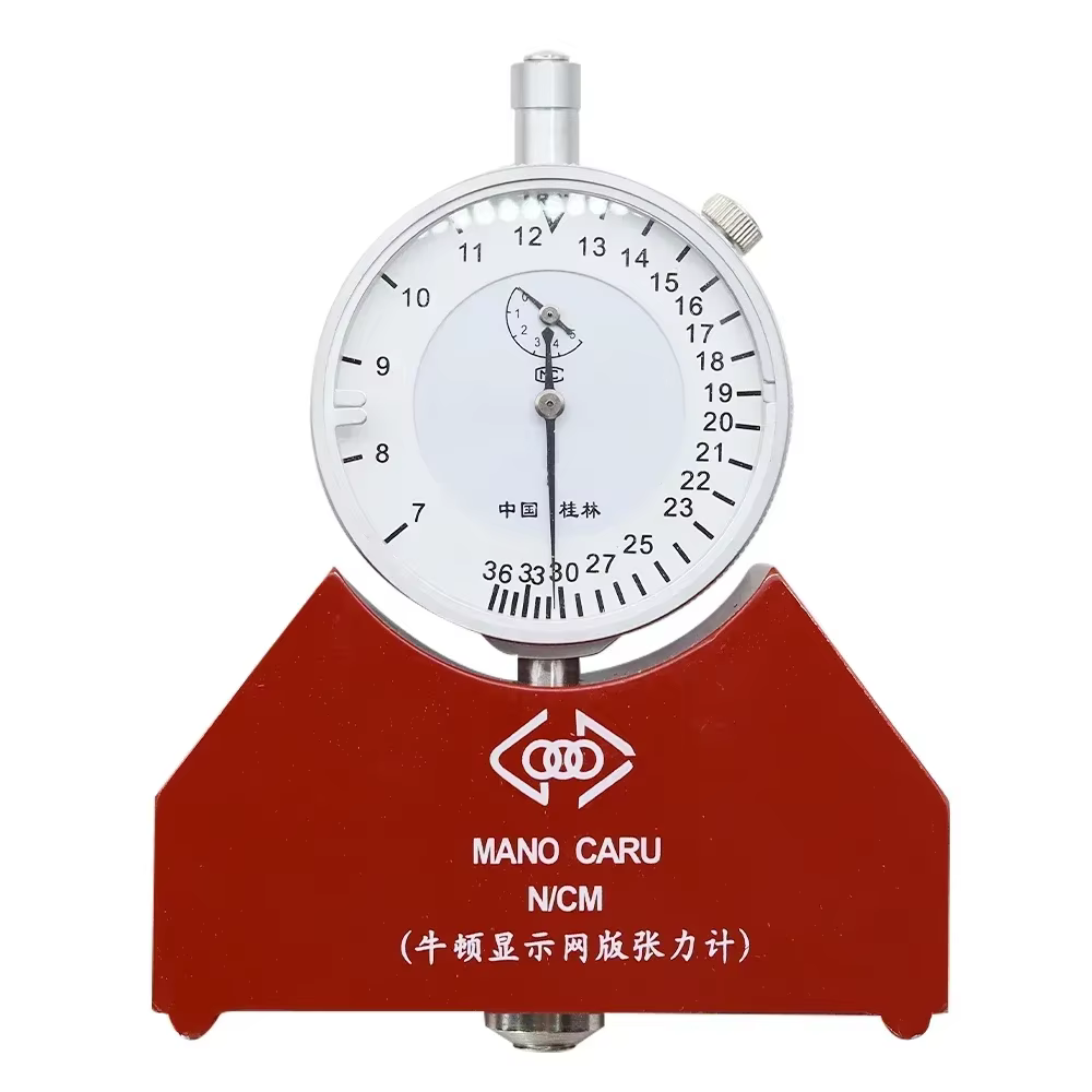 Outil de mesure de jauge de tension Newton de haute précision en soie imprimée 8-50N