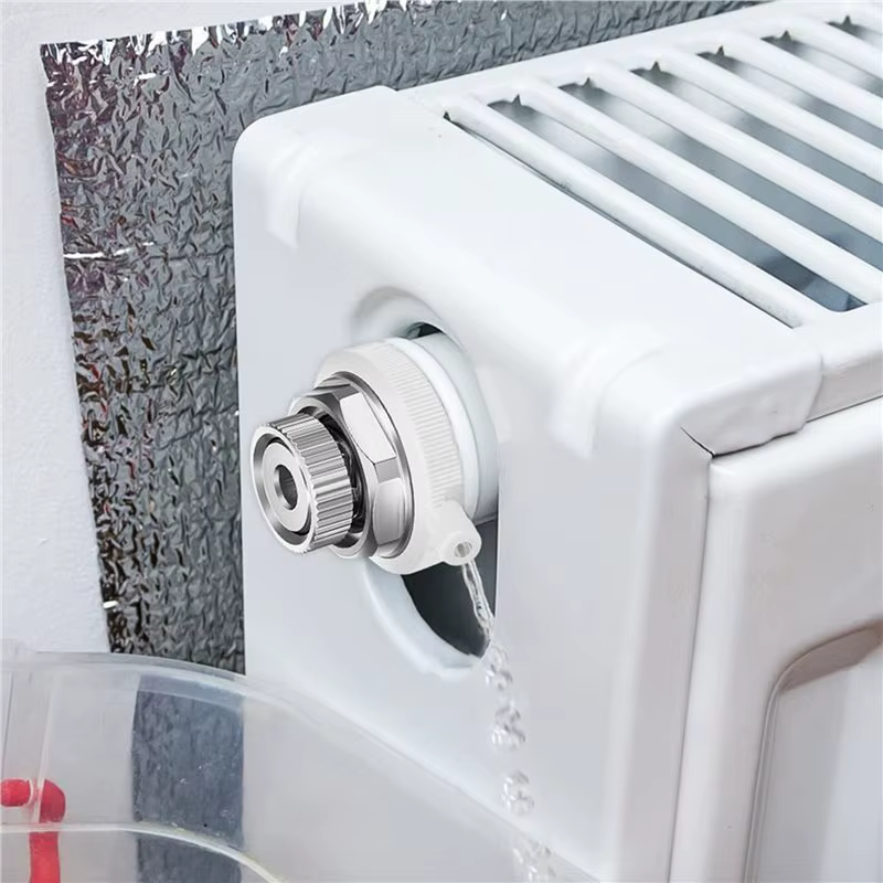 Vanne de radiateur à purge automatique