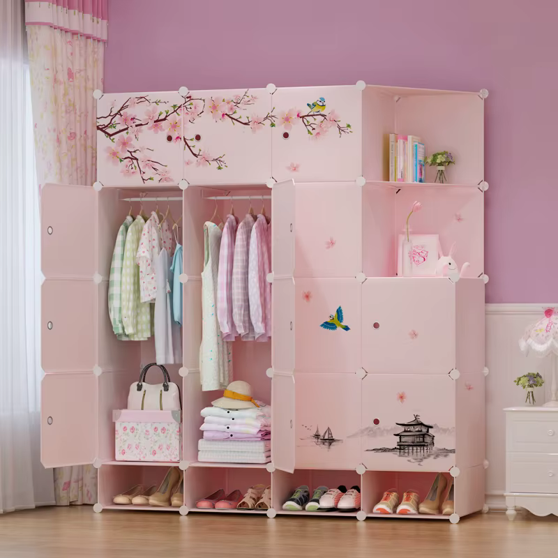 Support de garde-robe empilable pour chaussures, appartement détachable, salle de bain, rangement de vêtements, Schlafzimmer Schrank, accessoires pour la maison